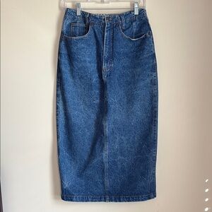 Vintage 80’s The Gap Denim Skirt